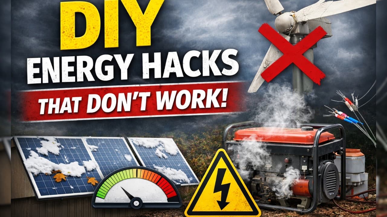Common DIY Energy Hacks That Don’t Work