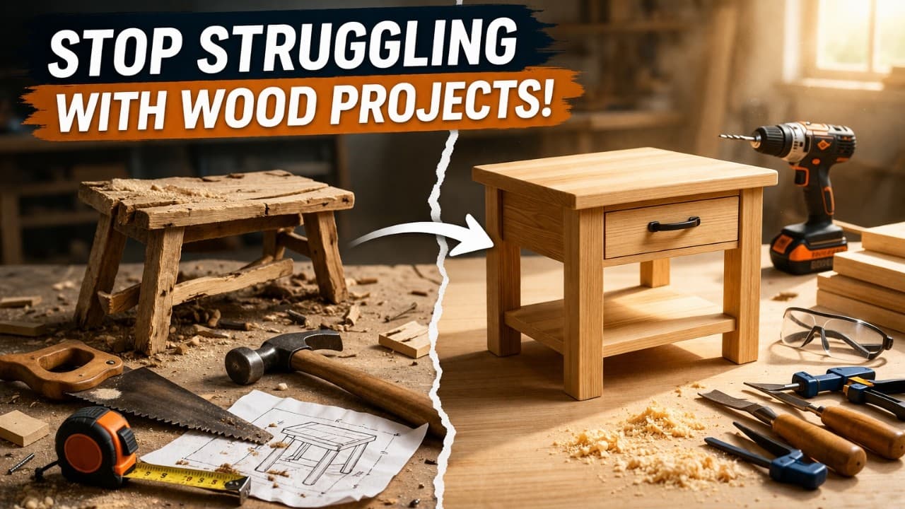 Stop Struggling With Wood Projects!
