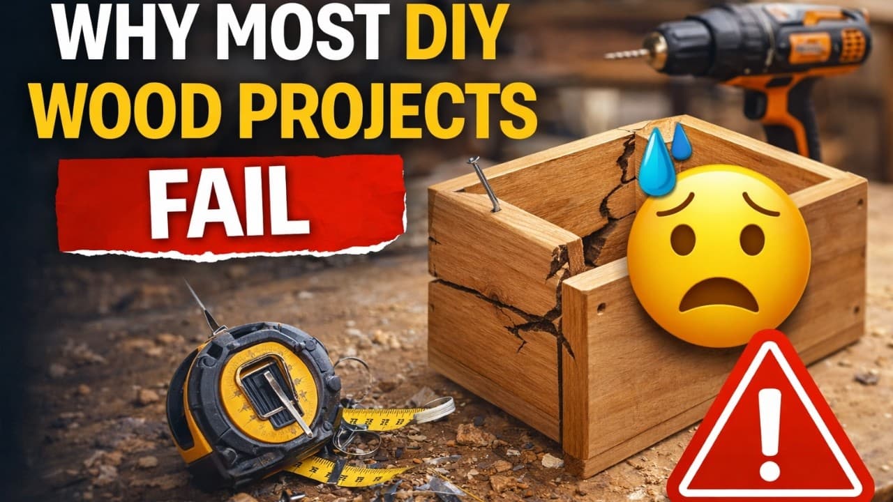 Why Most DIY Wood Projects Fail